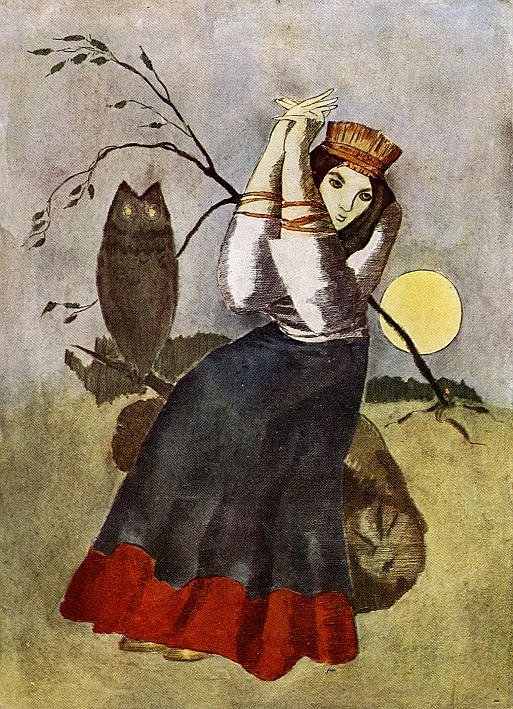 Emīls Melderis. Ilustrācijas Pumpura eposam “Lāčplēsis”. No 1936. gada izdevuma.