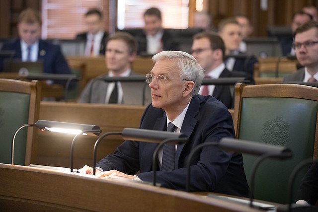 Krišjānis Kariņš at budget debate 2019