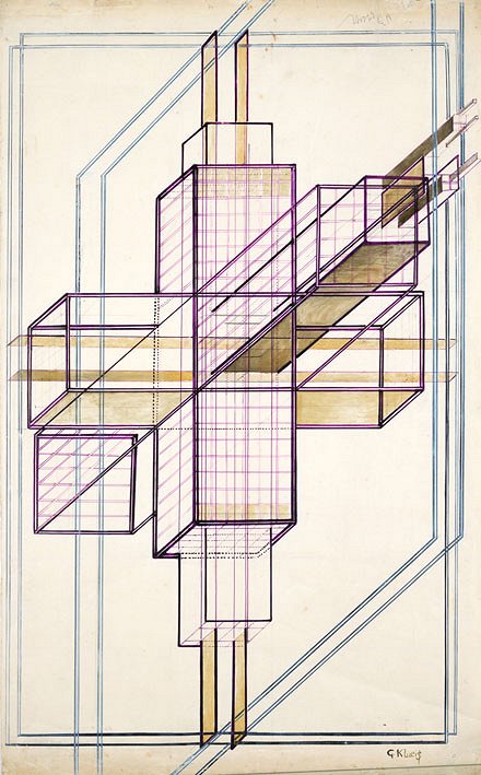 Gustavs Klucis. “Konstrukcija”. 1920–1921