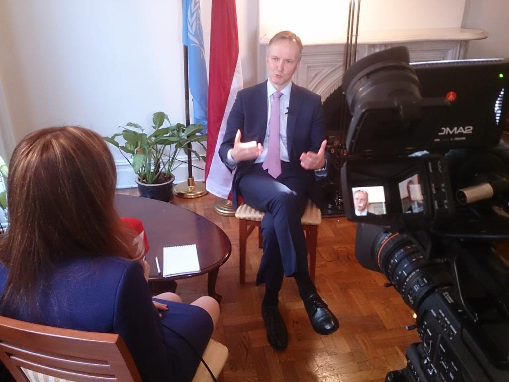 Latvijas vēstnieks ANO Andrejs Pildegovičs