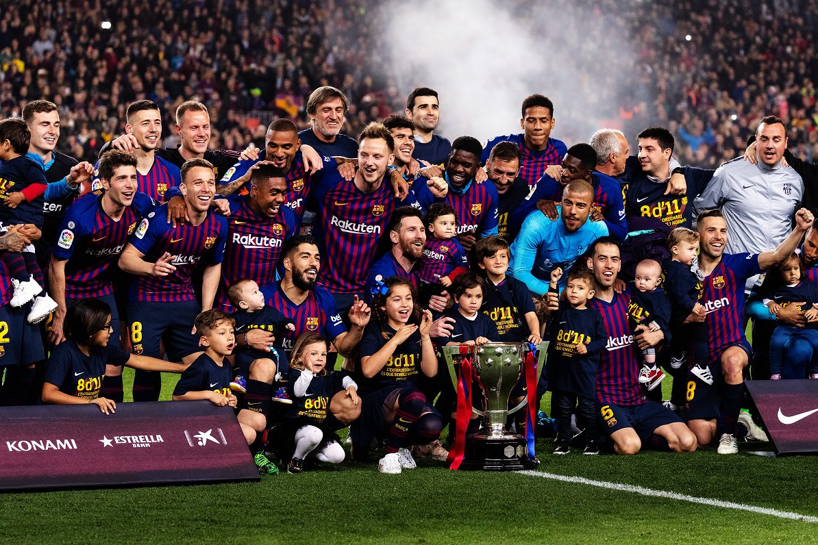 &quot;Barcelona&quot; triumfē SPānijas čempionātā