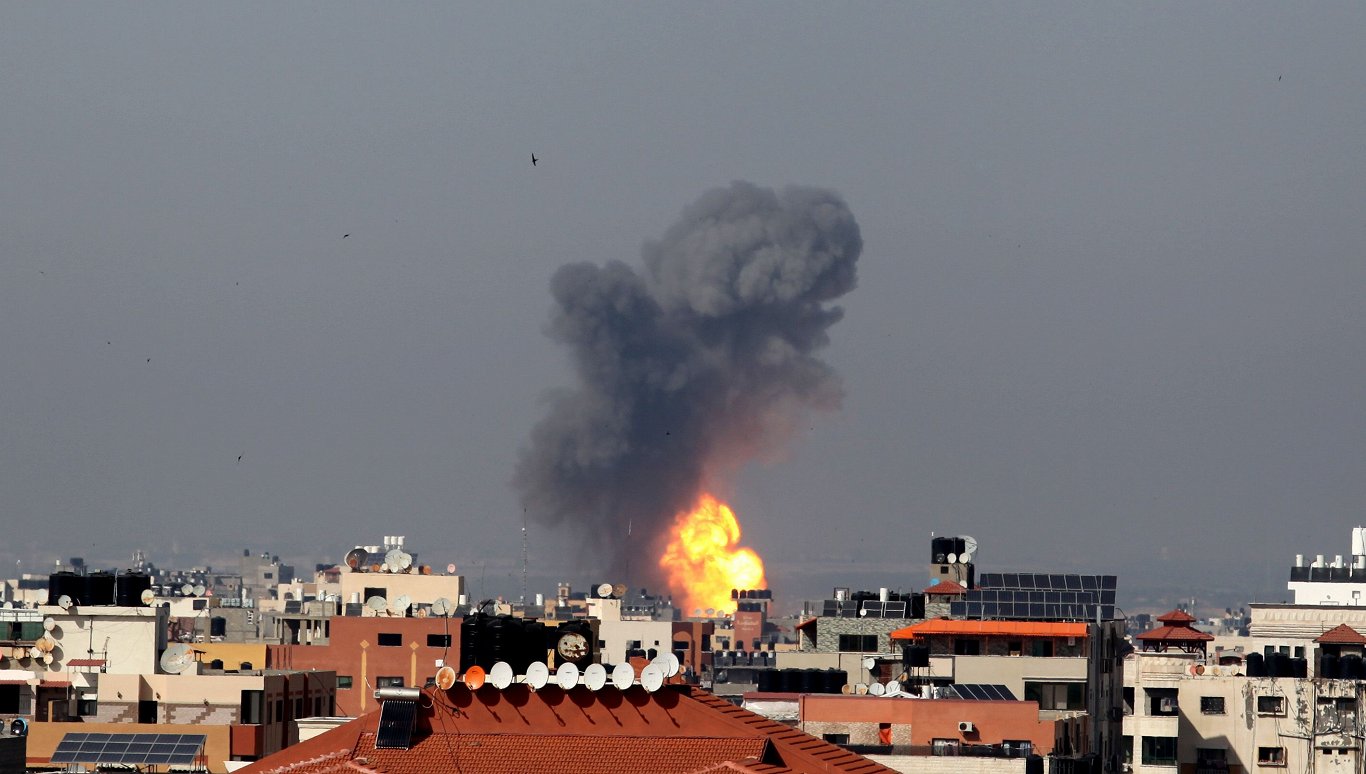 Izraēlas gaisa triecieni Gazas joslā