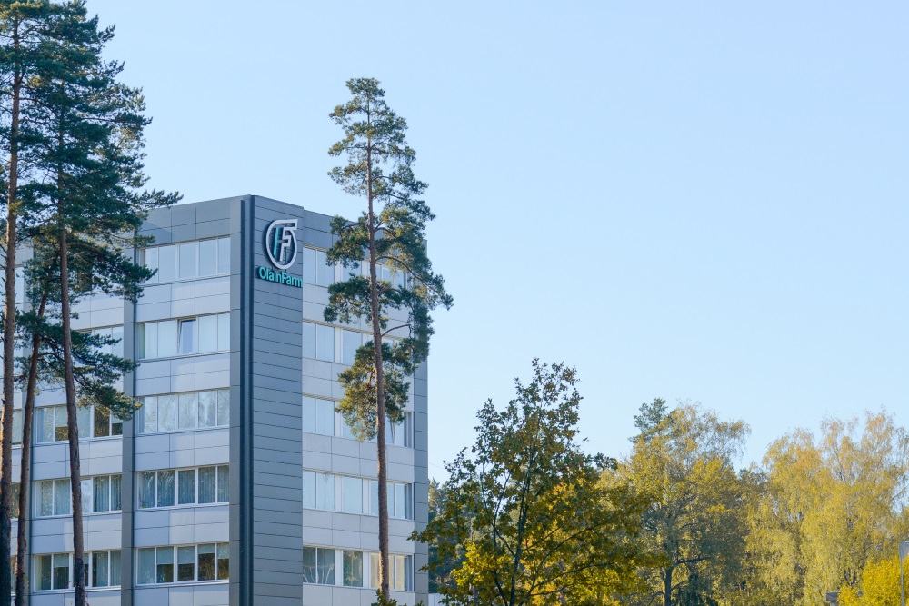 Latvijas farmācijas uzņēmuma a/s “Olainfarm” biroja ēka