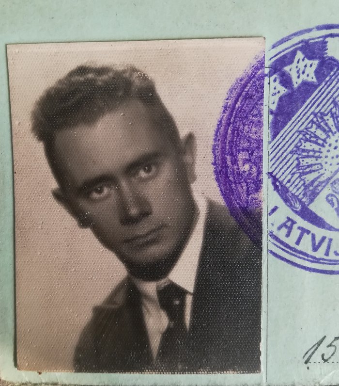 Attēlā Staņislavs Borbals, 1937. gads