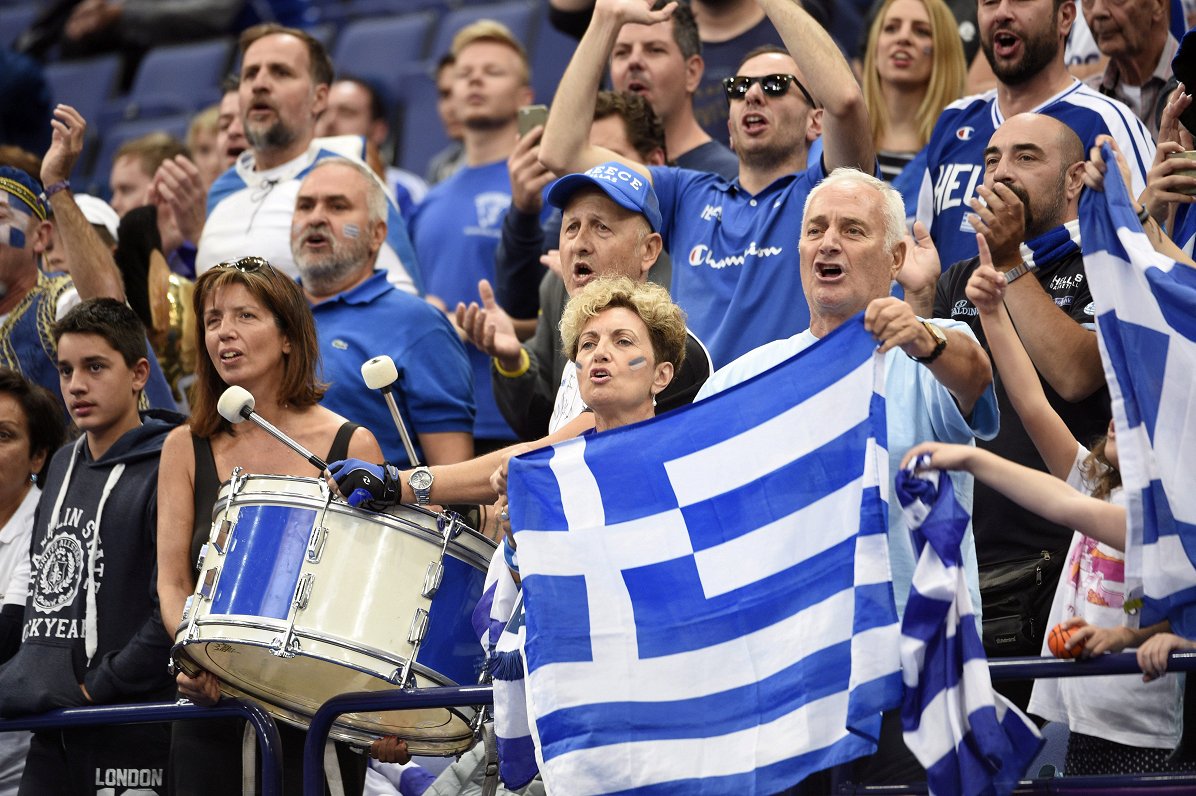 Grieķijas basketbola fani