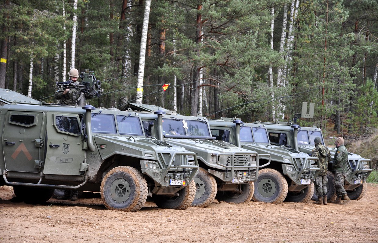 Armored military vehicles