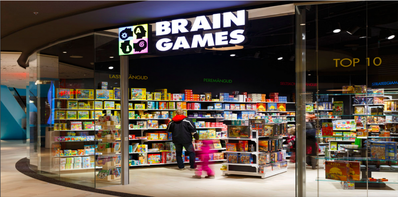 Brain Games store in Tallinn