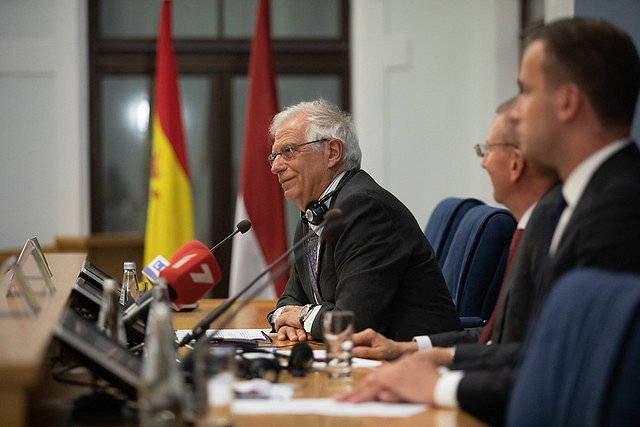 Spanish Foreign Minister Josep Borrell Fontelles