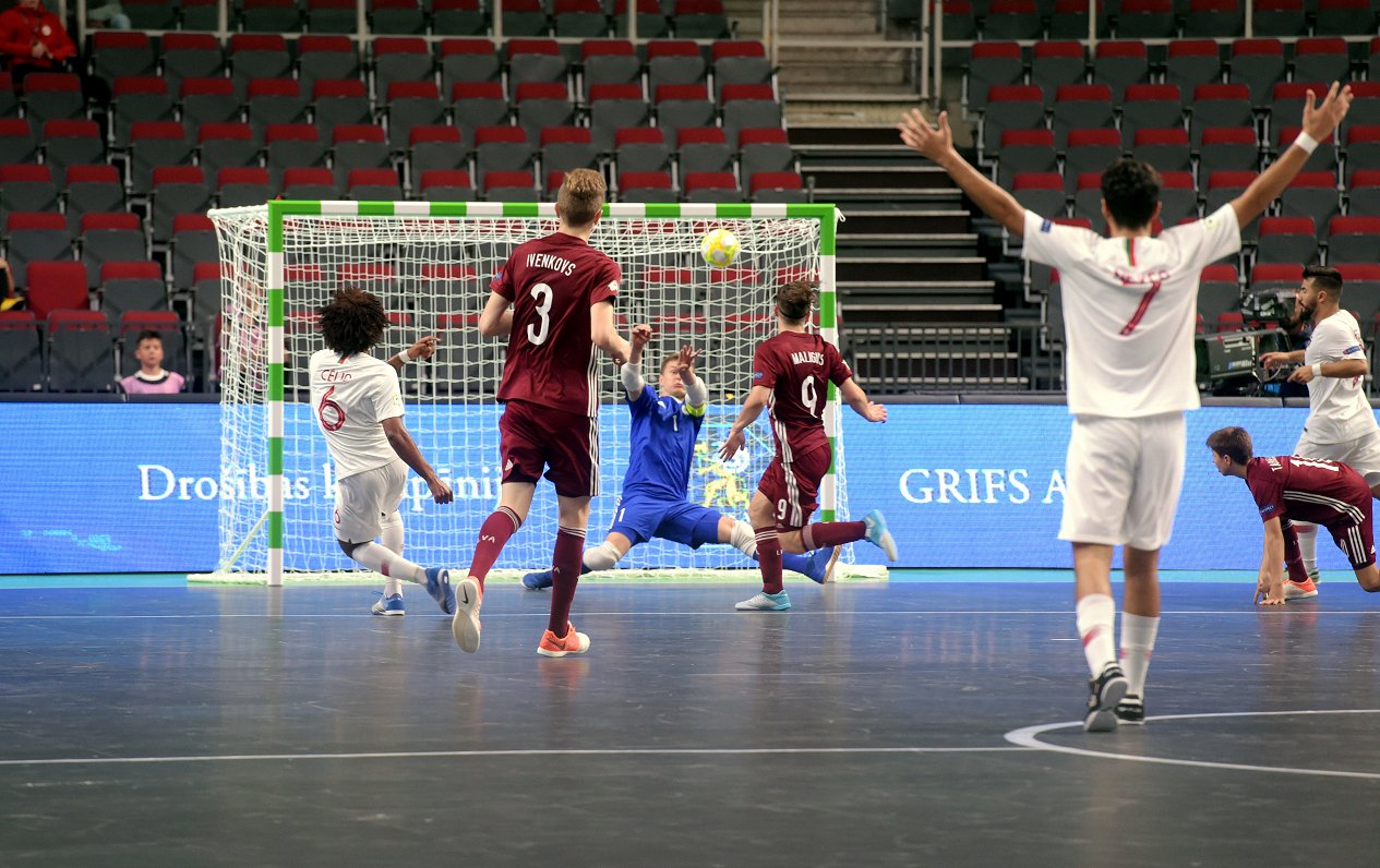 Latvijas U-19 telpu futbola izlase pirmo reizi vēsturē piedalās Eiropas čempionātā