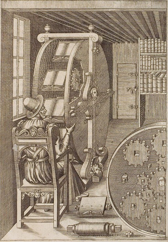Lasīšanas rats, 1588