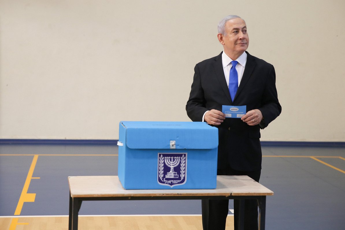 Netanjahu balso ārkārtas vēlēšanās 17.09.2019