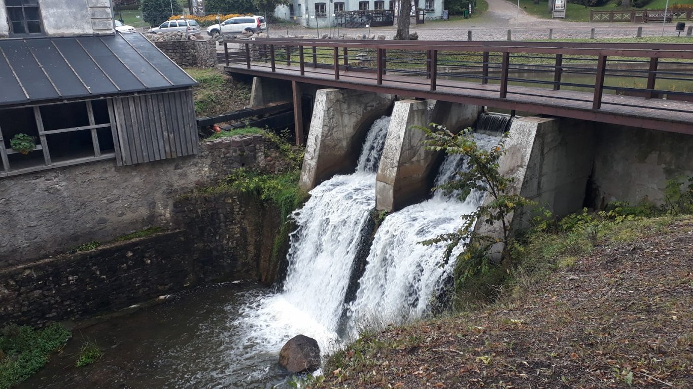 Venta River in Kuldīga