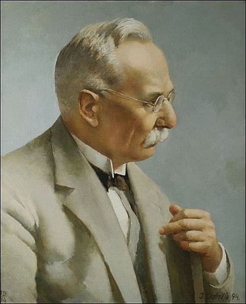 Pirmais Latvijas Universitātes rektors Ernests Felsbergs