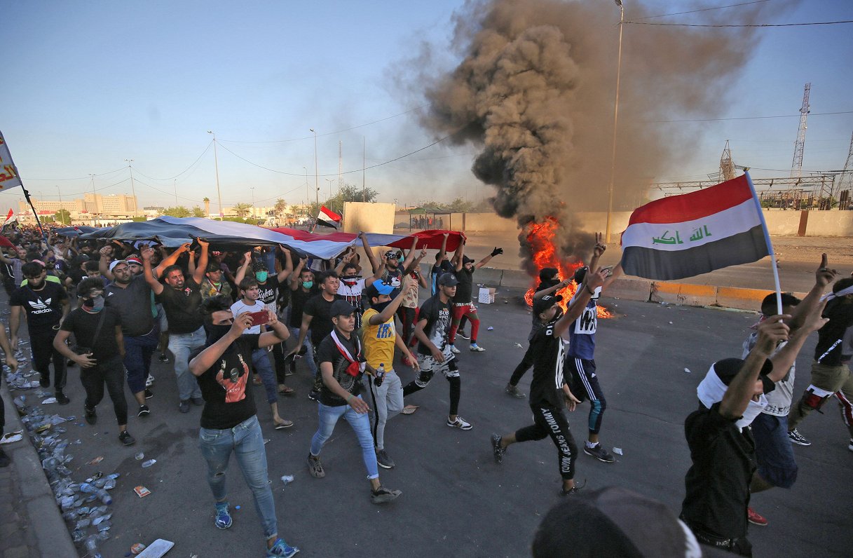 Irākā notiek protesti pret korupciju (2019.gada oktrobris)