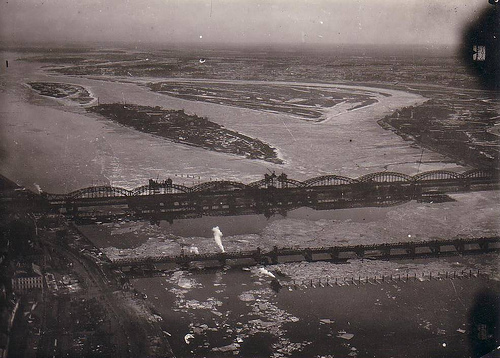 Рижские мосты в ноябре 1919 года