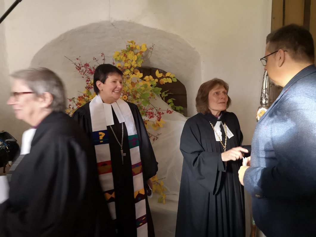Rudītes Losānes ordinēšana Cīravas baznīcā