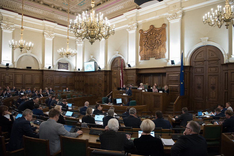 Saeima session October 31, 2019
