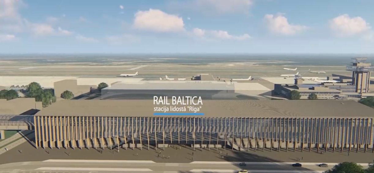 Rail Baltica Airport station