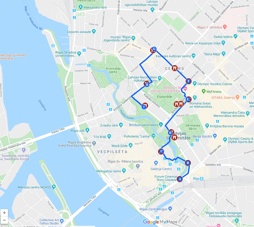 Vēlot atklājumiem bagātu pastaigu pa Rīgas bulvāriem, piedāvājam karti ar maršrutu: https://ej.uz/Bu...