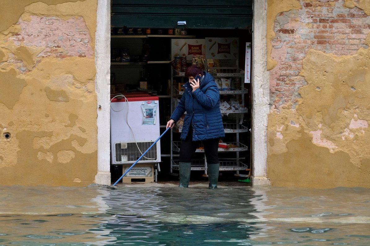 Plūdi Venēcijā 13.11.2019