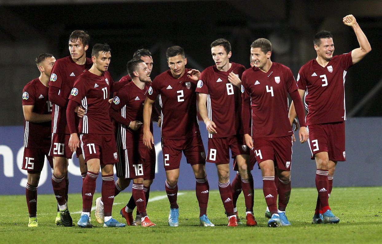 Latvia's soccer team ends its long losing streak with victory over Austria / Article