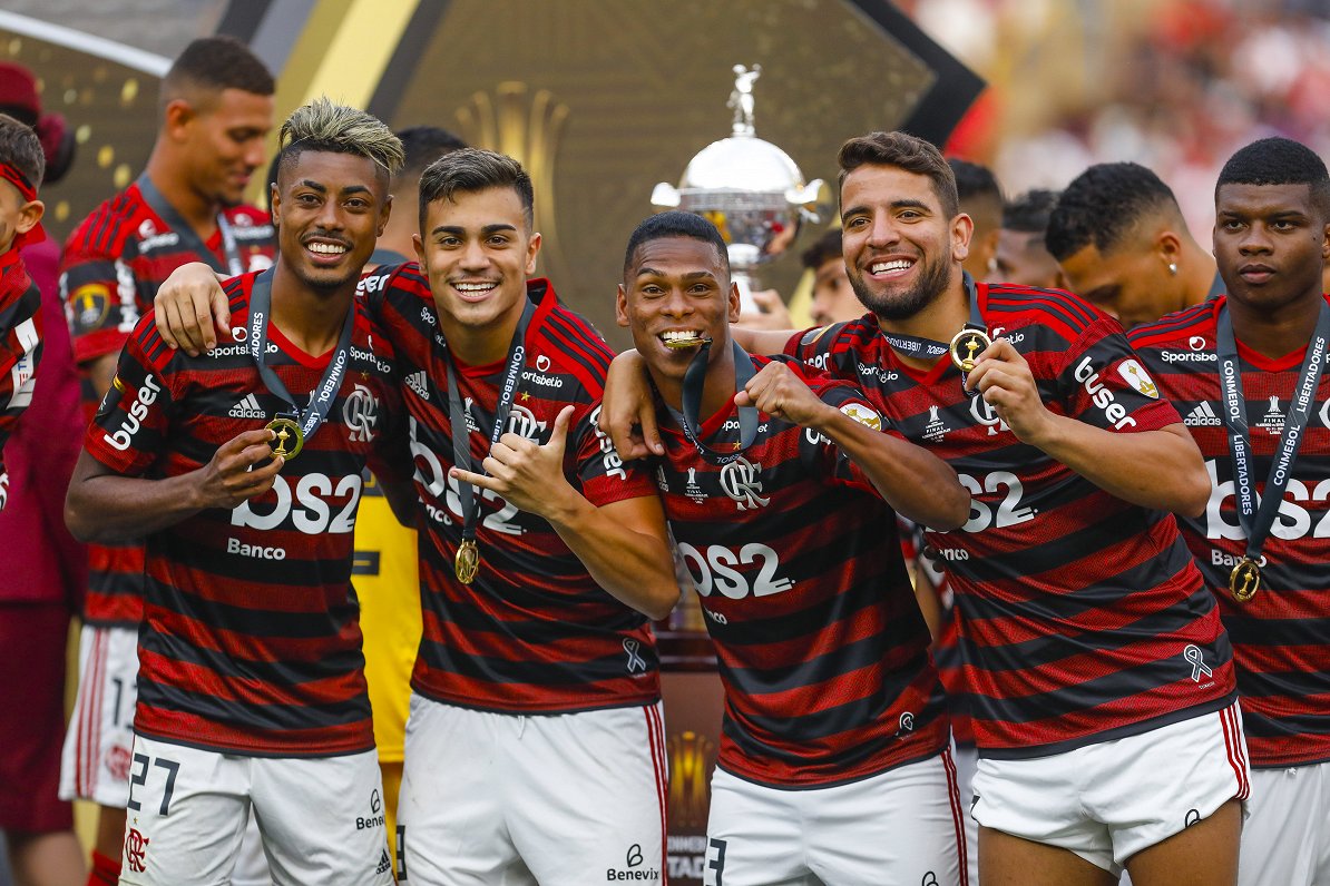 &quot;Flamengo&quot; futbolisti svin uzvaru &quot;Libertadores&quot; kausa izcīņā
