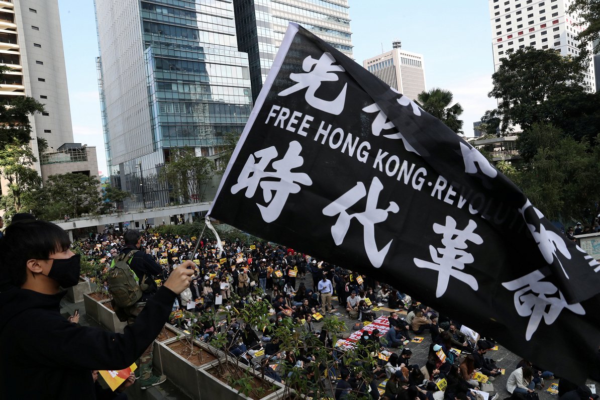Protesti Honkongā, 2.12.2019
