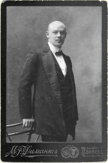 Евгений Зинкель (Эйжен Зинкелис), мэр Даугавпилса в 1920-1923 гг.