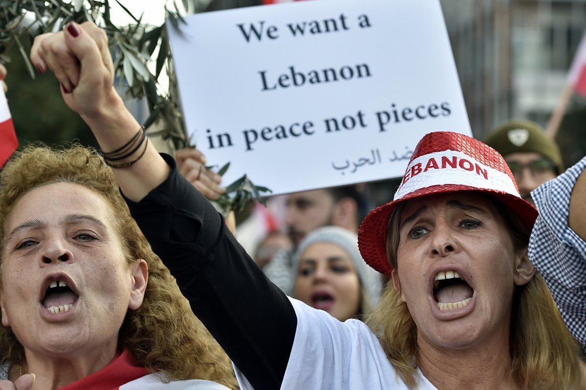 Protest in Lebanon