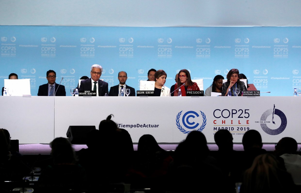 ANO starptautiskā klimata konference Madridē, 15.12.2019.