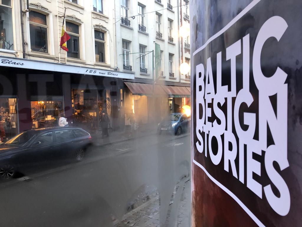 Baltic Design Stories pop-up shop in Brussels
