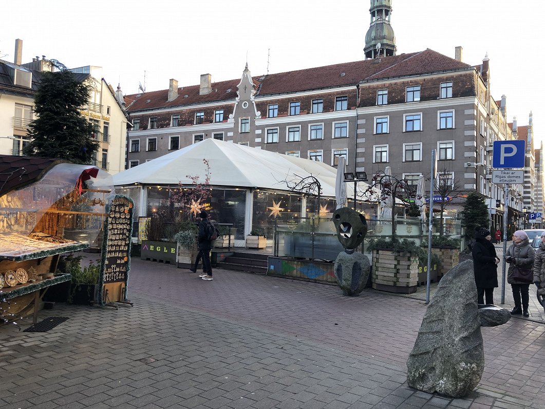 Old Town square market