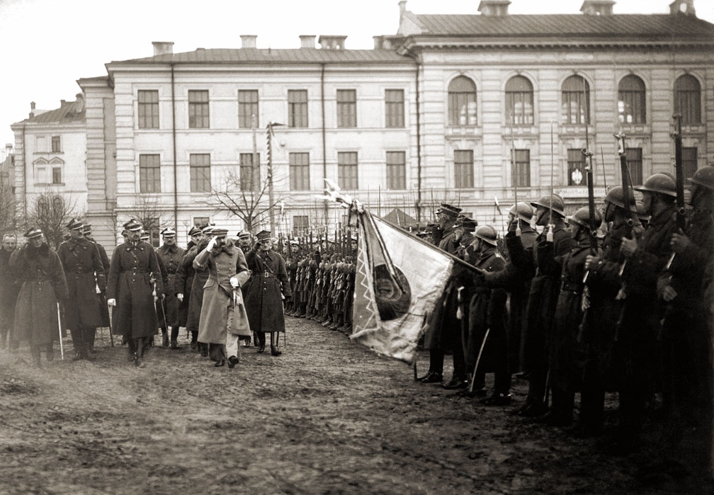 Polijas armijas augstākā virspavēlniecība Viļņā 1919. gadā.