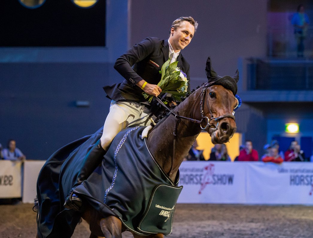 Latvian equestrian Kristaps Neretnieks