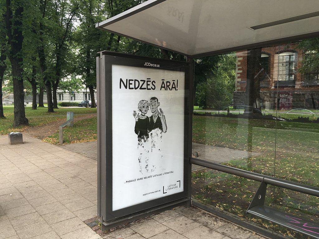 Latvian Literature's &quot;Don't Erase!&quot; campaign