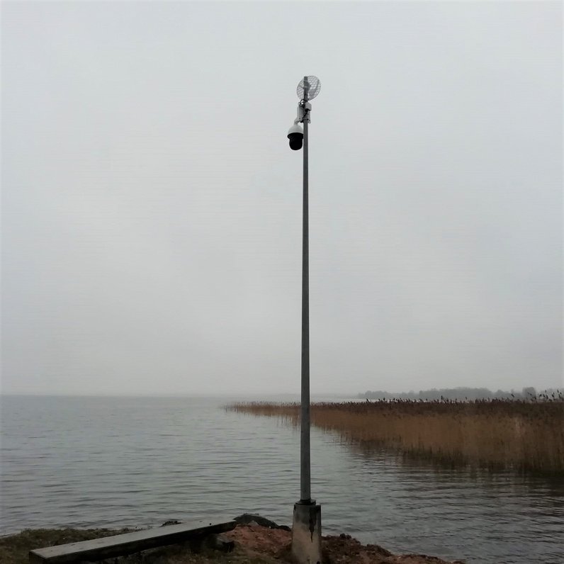 Videonovērošana malumednieku ķeršanai Rāznas ezerā