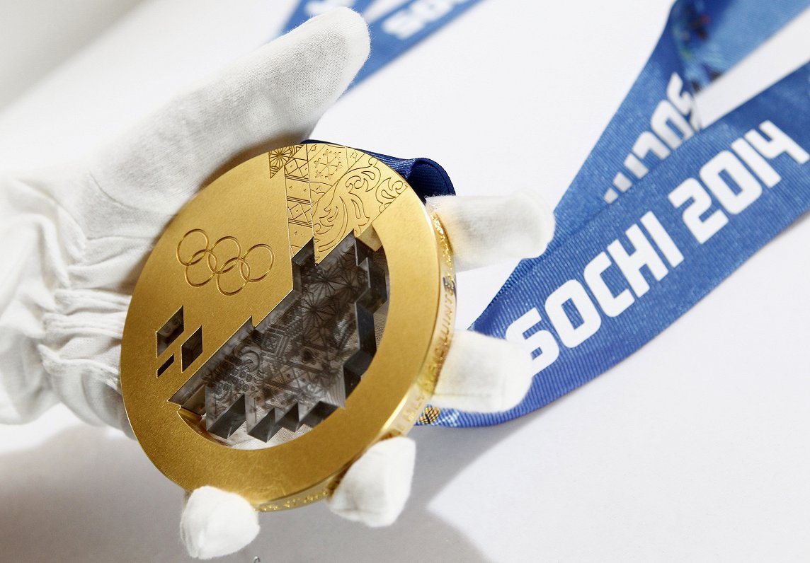 2014 Sochi Winter Olympic Games medal