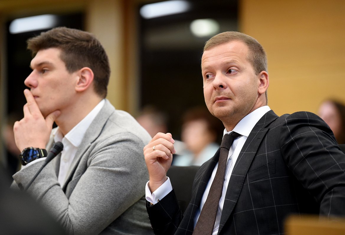Valērijs Petrovs un Aleksejs Rosļikovs. 2019. gads.