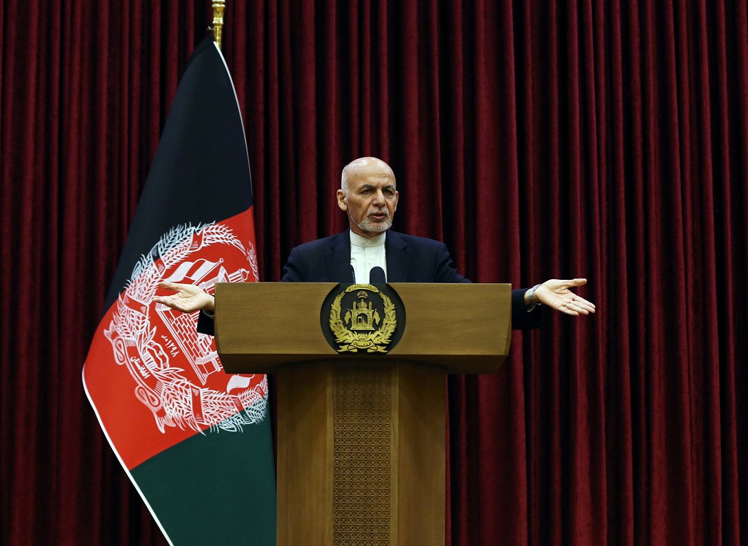Afganistānas prezidents Ašrafs Gani.