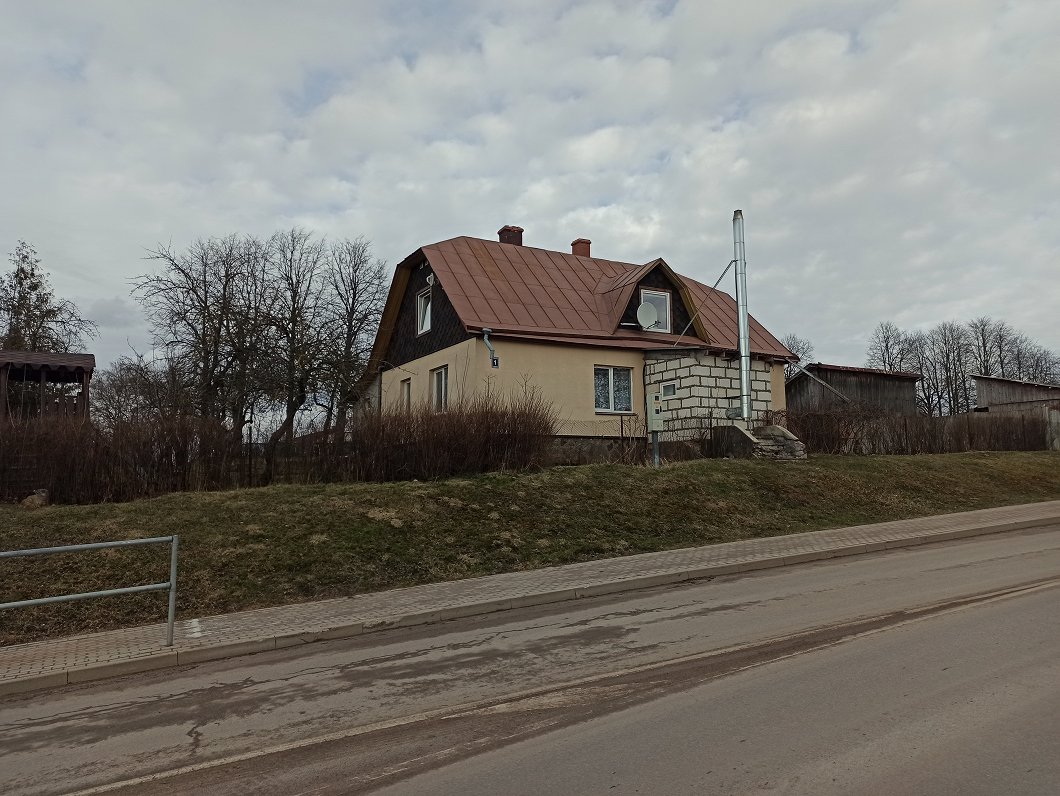The Matusevich family home in Rēzekne. February 2020.