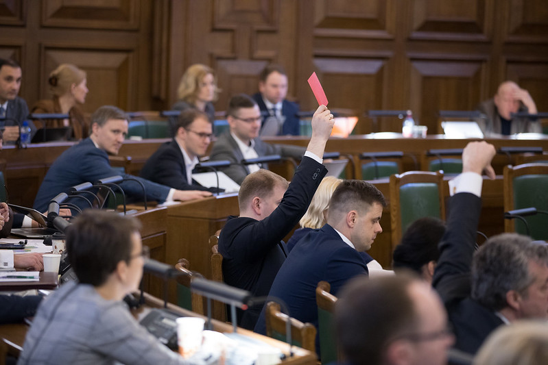 Saeima session March 5, 2020