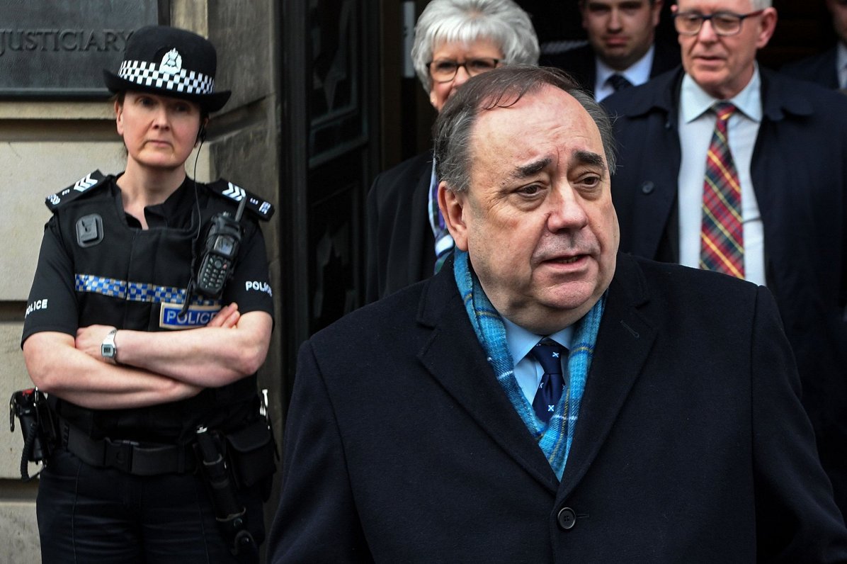 Bijušais Skotijas premjerministrs Alekss Salmonds