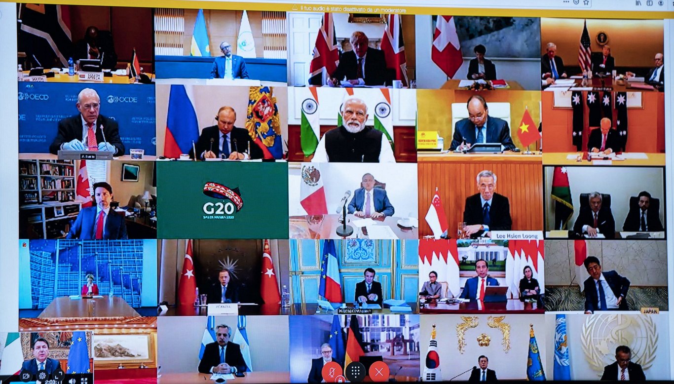 G20 valstu līderu videokonference, 26.03.2020