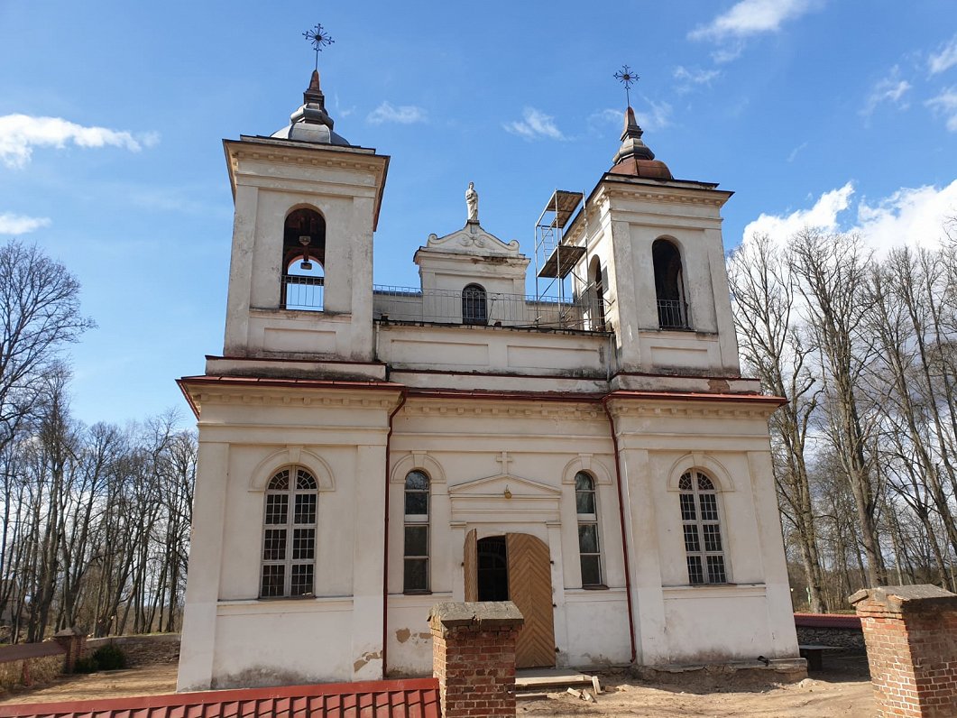 Kurmenes katoļu baznīca, gatavojoties tās 150. gadadienai 2020. gada jūnijā