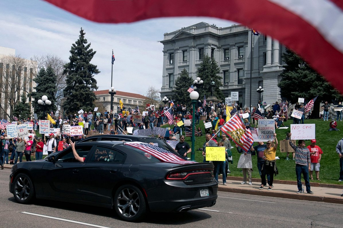 Protesti Kolorado, 19.04.2020