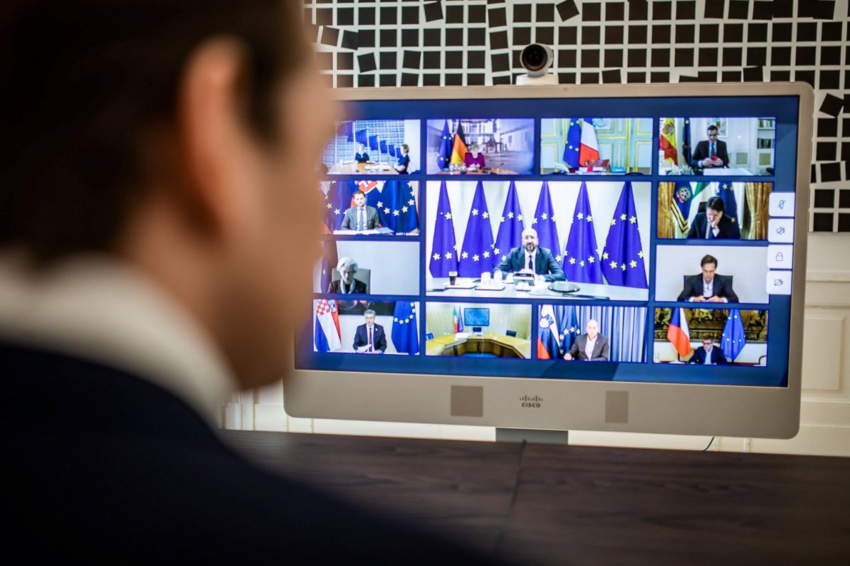 ES līderu videokonference, 23.04.2020