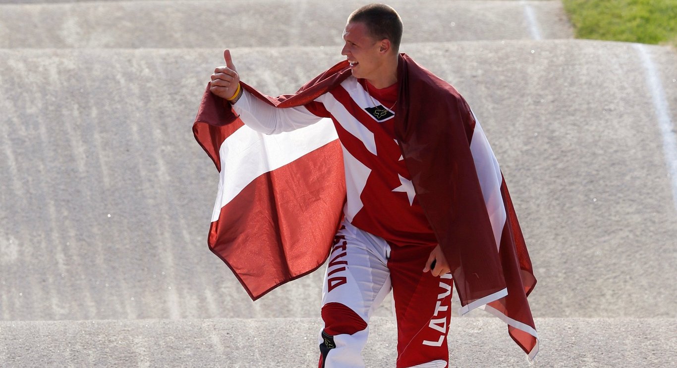 Māris Štrombergs pēc finiša Londonas olimpisko spēļu finālā