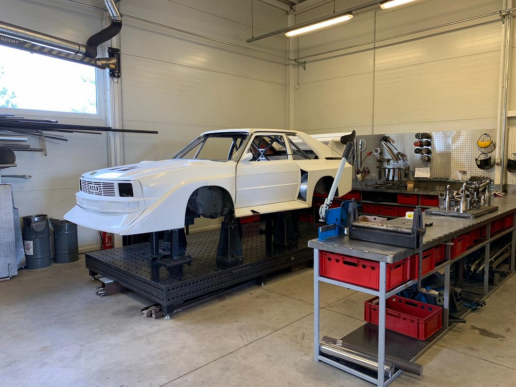 «Audi Quattro» S1E2, ko būvē brāļi Ivars un Andris Velmes.