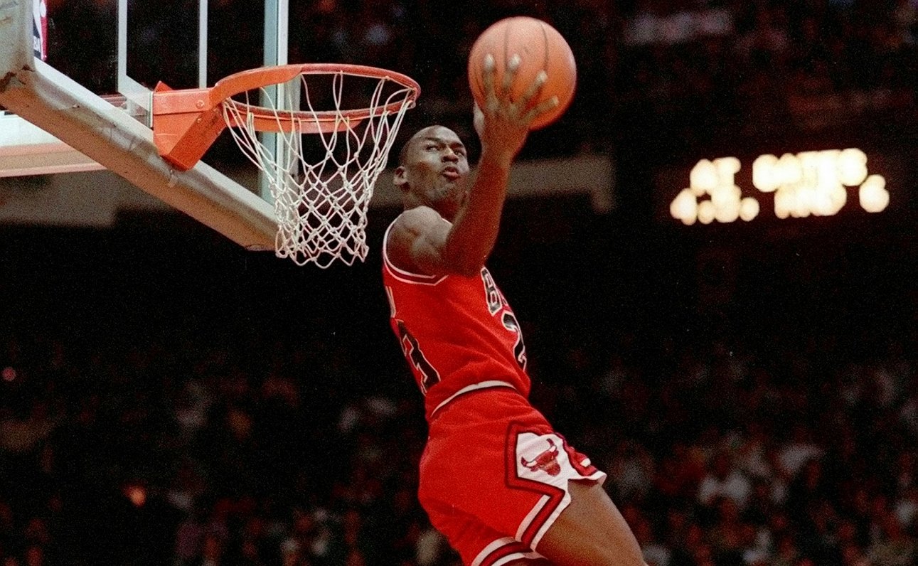 Maikls Džordans NBA spēlē 1988.gadā