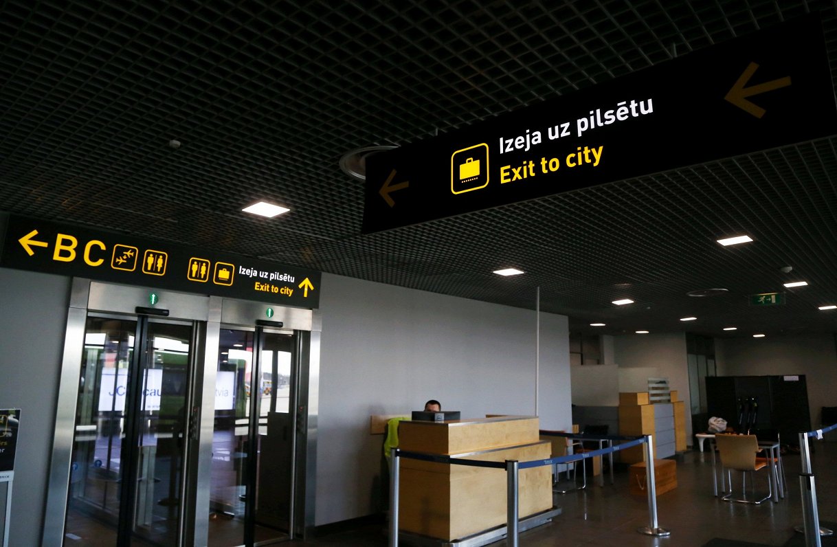 Starptautiskā lidosta Rīga.
